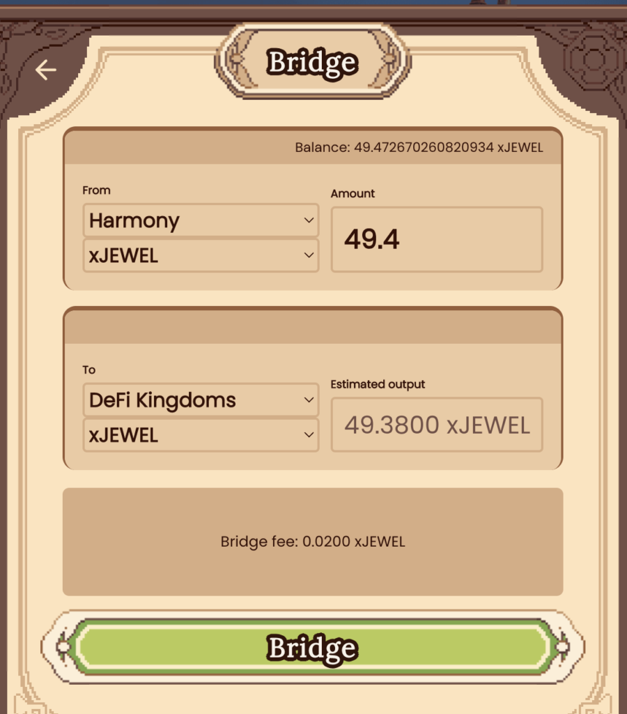 【DFK】クリスタルベールでJEWELxJEWELのLPを組んでCRYSTAL を稼ぐ方法